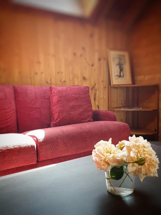 Whisperive Lodge - Le Vert Aux Bords De Rive Le Bourg-dʼOisans المظهر الخارجي الصورة